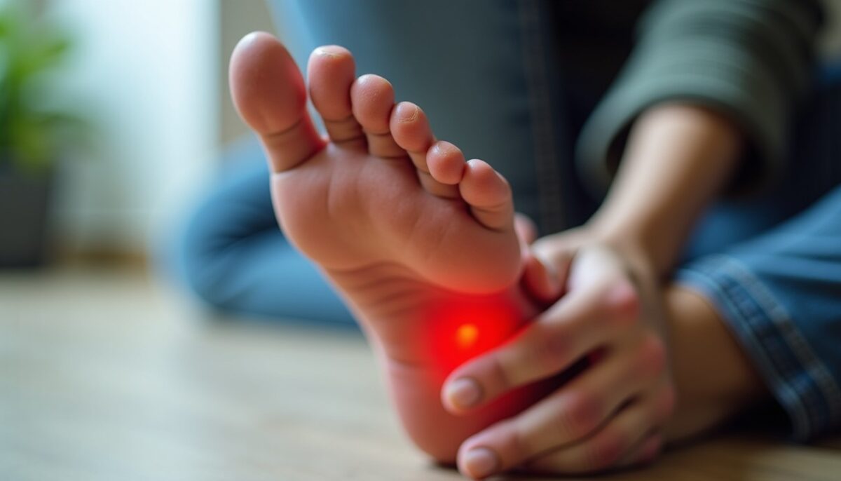 Douleur au dessus du pied : comprendre les causes, reconnaître les symptômes et découvrir les traitements efficaces